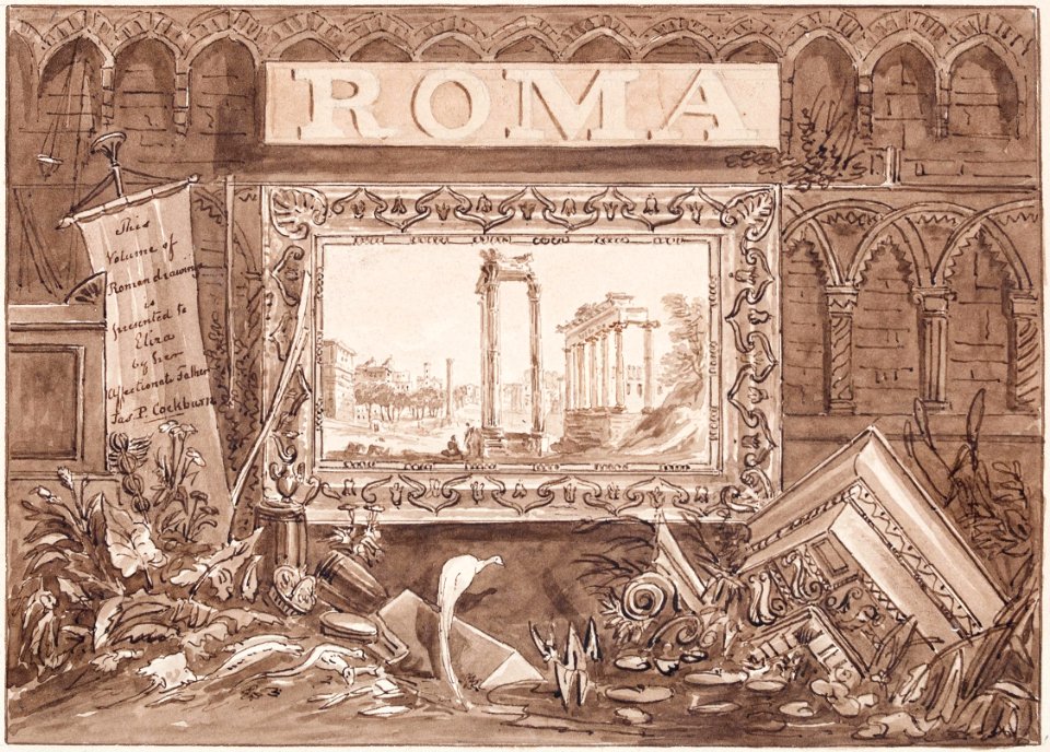 'Roma' - Major-General James Pattison Cockburn - Circa 1820