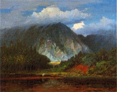 'Selkirk's Peak', also called 'Haiku Valley' by D. Howard Hitchcock, 1917