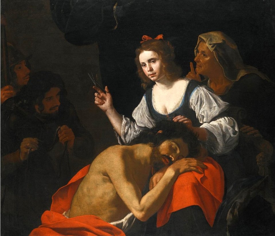 'Samson and Delilah' by Hendrick van Somer