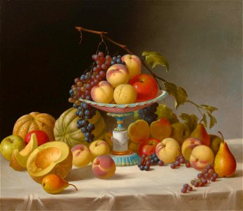 'Still Life' by John F. Francis, 1855