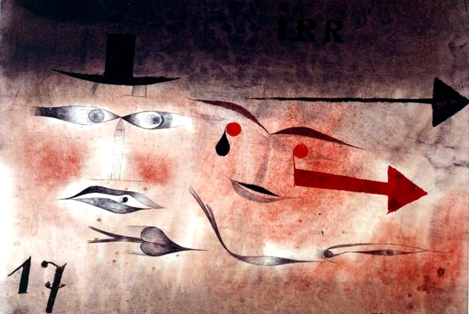 'Siebzehn' by Paul Klee, 1923, Kunstmuseum Basel