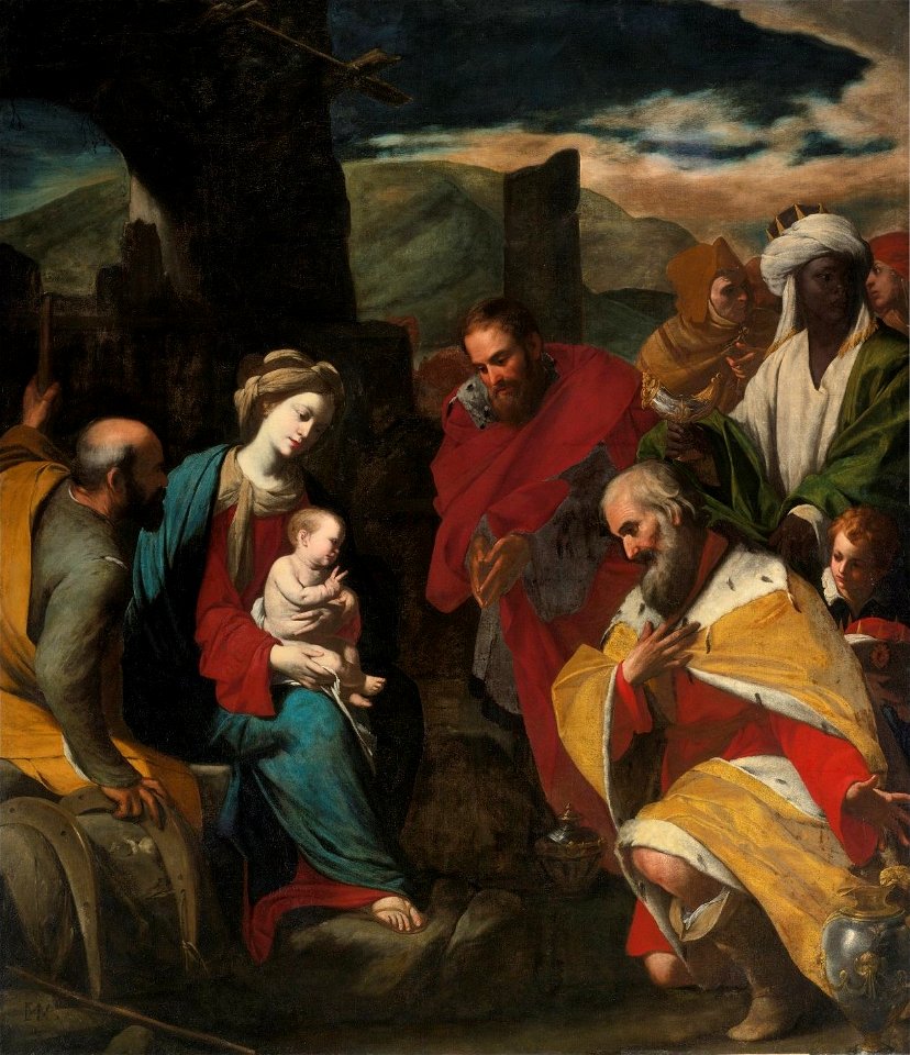 'The Adoration of the Magi' by Massimo Stanzione
