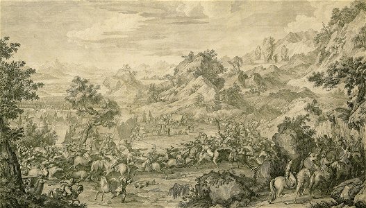 'Storming the Camp at Gadan-Ola' ('On the Force le Camp (établi) A Gadan-Ola')