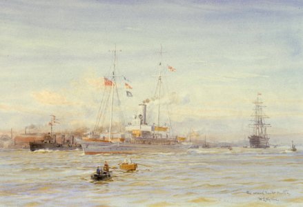 'The armed yacht Portia ' RMG PW1139