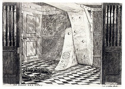 'The Cockpit HMS Victory' RMG PU5973