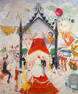 'The Cathedrals of Fifth Avenue' by Florine Stettheimer, 1931