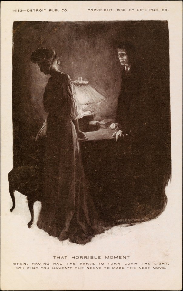 'That Horrible Moment' - William Balfour Ker - 1906