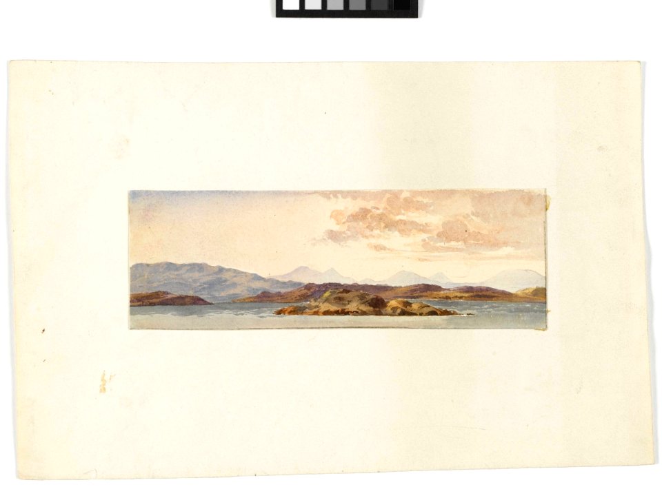 'The Island of Mull from Crinan bay' RMG PY6004-001