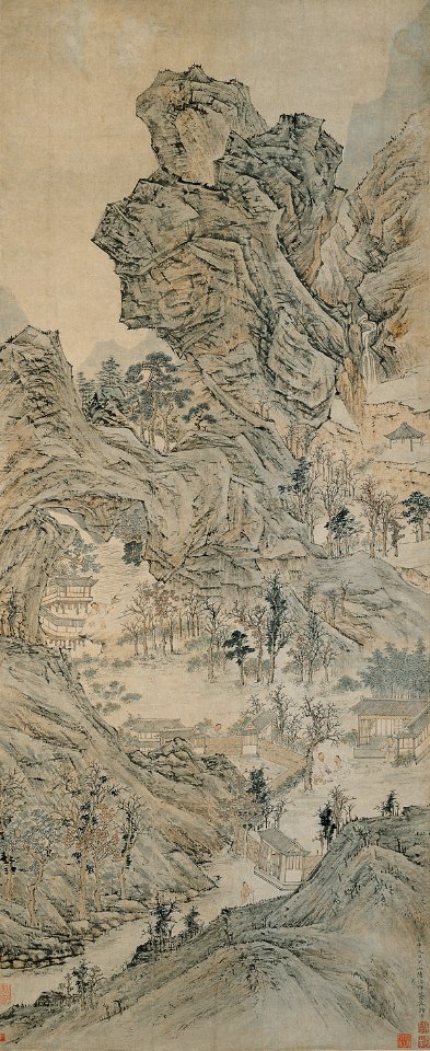 'The Canying Hall’ by Lu Zhi (Lu Chih)