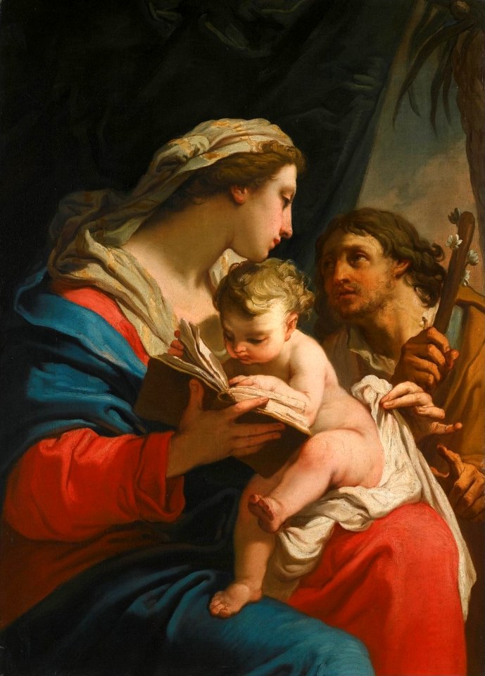 'The Holy Family' by Gaetano Gandolfi
