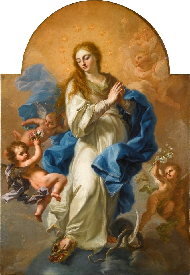 'The Immaculate Conception' by Giuseppe Bonito