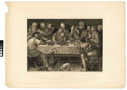 'The Last Supper' RMG PY6139-007