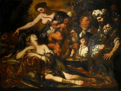 'The Sacrifice of Iphigeneia' by Pietro Paolo Raggi