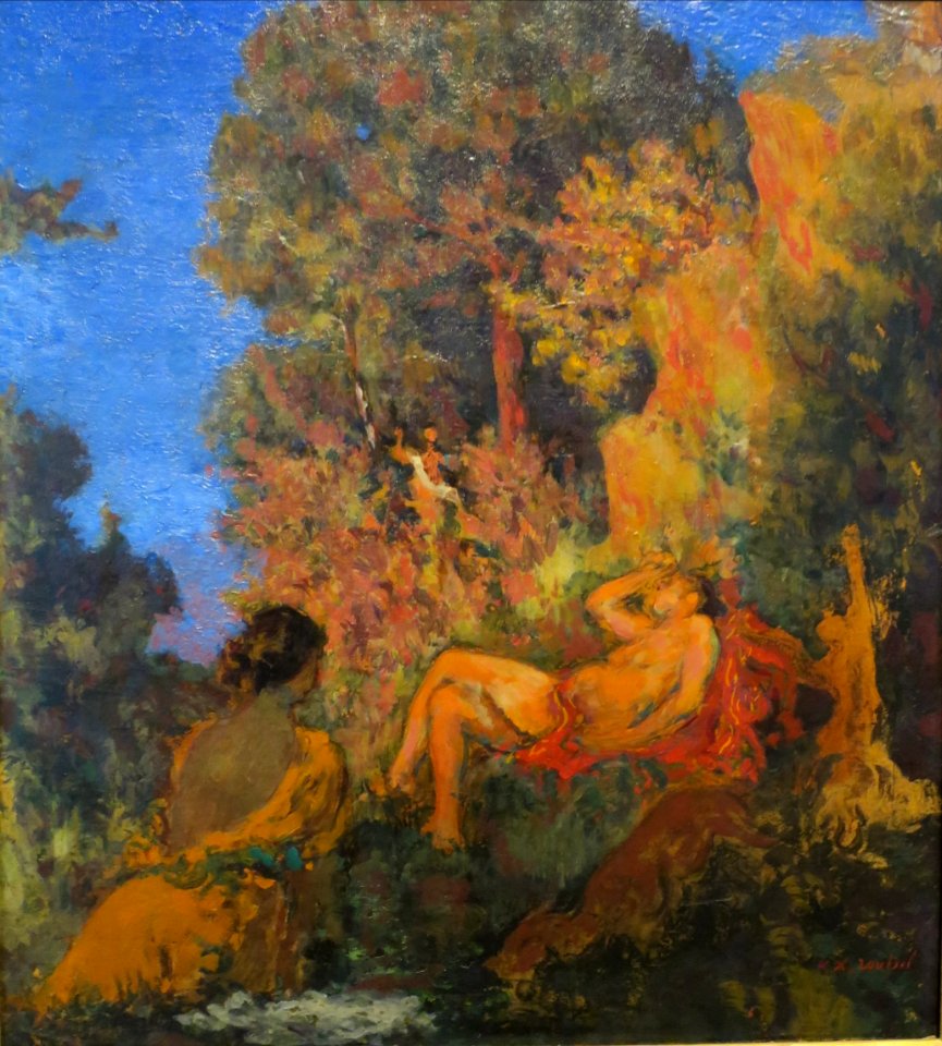 'The Sleeping Diana' by Ker-Xavier Roussel, c. 1924
