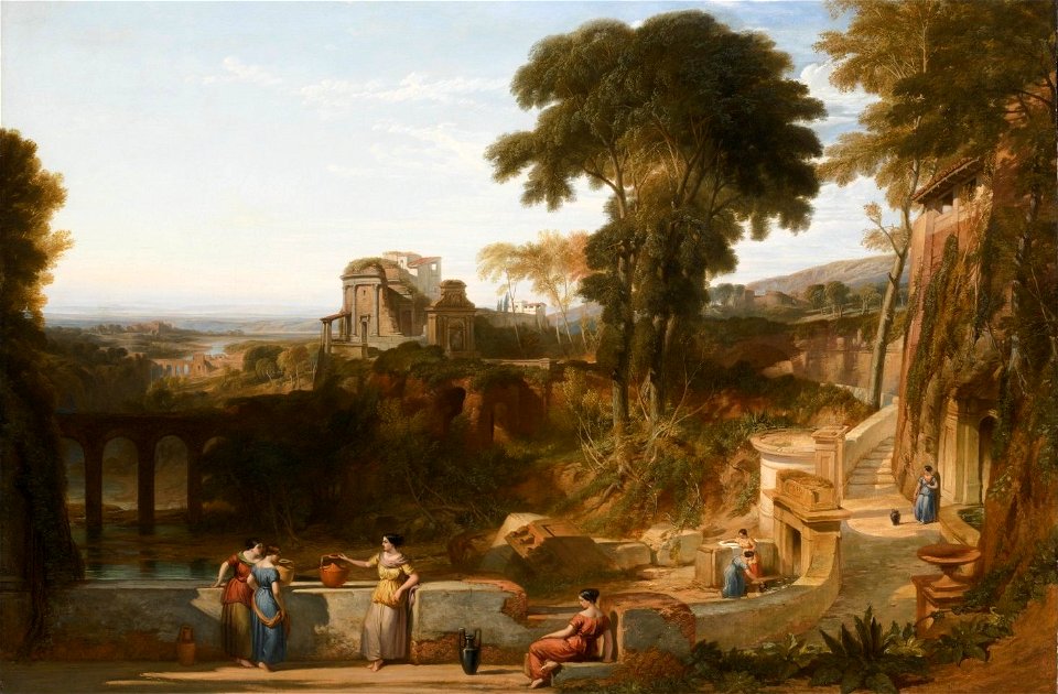 'The Villa Fountain' by William Leighton Leitch