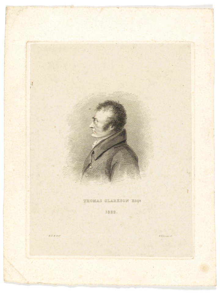 'Thomas Clarkson Esqr. 1822' RMG PY6075
