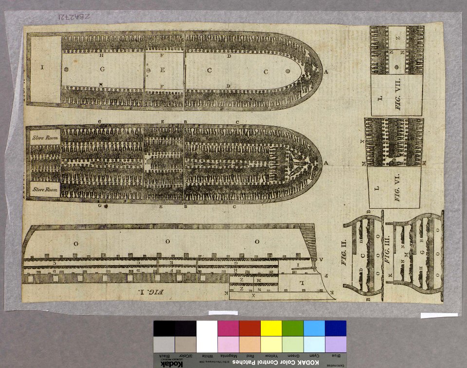 'The slave ship Brooks' RMG F0872
