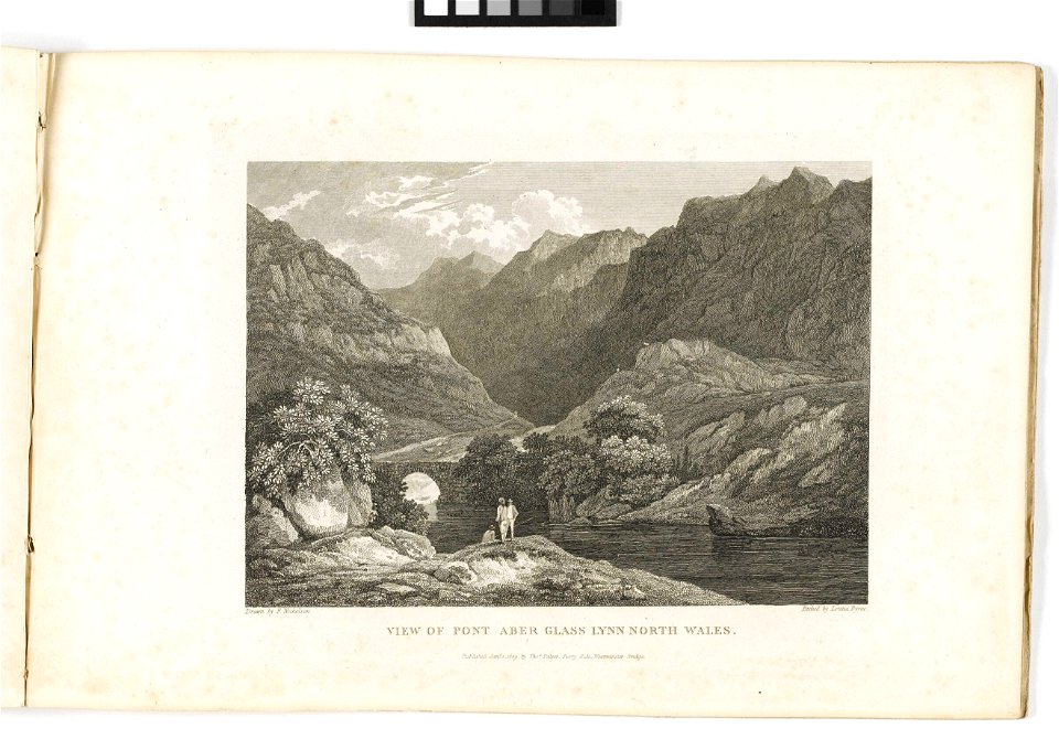 'View of Pont Aber Glass Lynn North Wales' RMG PY6159