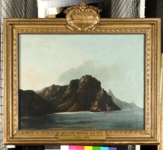 'View of Resolution (Vaitahu) Bay in the Marquesas' RMG BHC2419