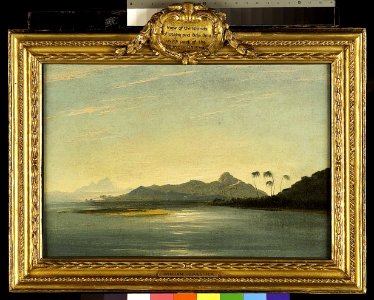 'View of the Islands of Otaha (Taaha) and Bola Bola (Bora Bora) with Part of the Island of Ulietea (Raiatea)' RMG BHC2376. Free illustration for personal and commercial use.