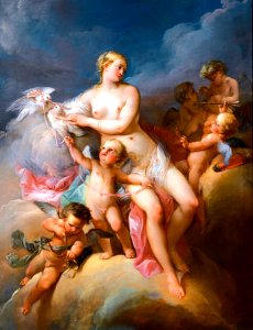 'Venus Victorious' by Pierre-Jacques Bethon,. Free illustration for personal and commercial use.