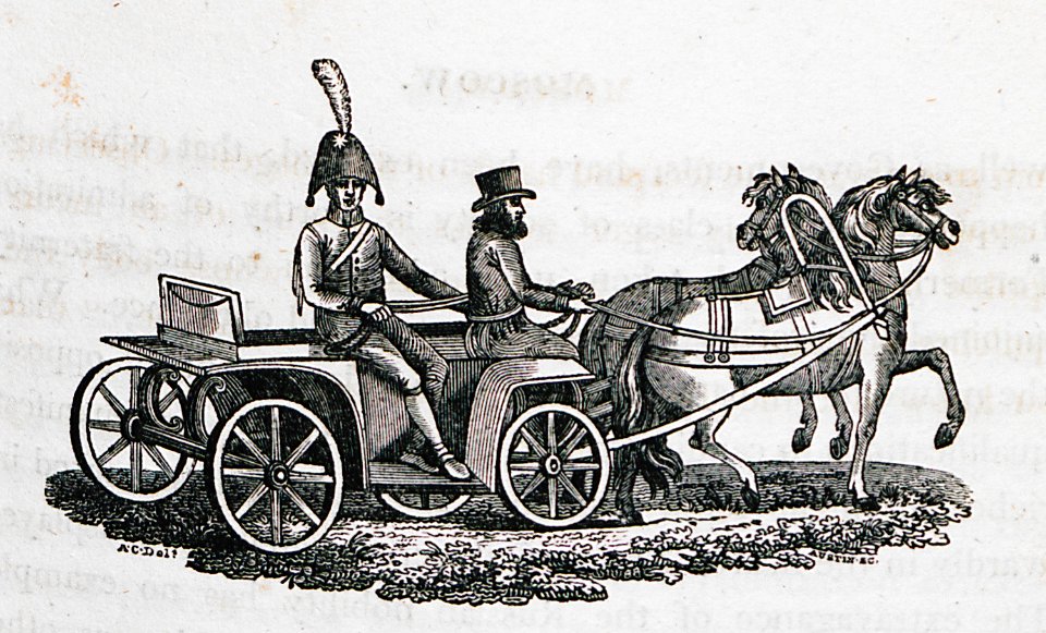 (A Russian Drosky) - Clarke Edward Daniel - 1810
