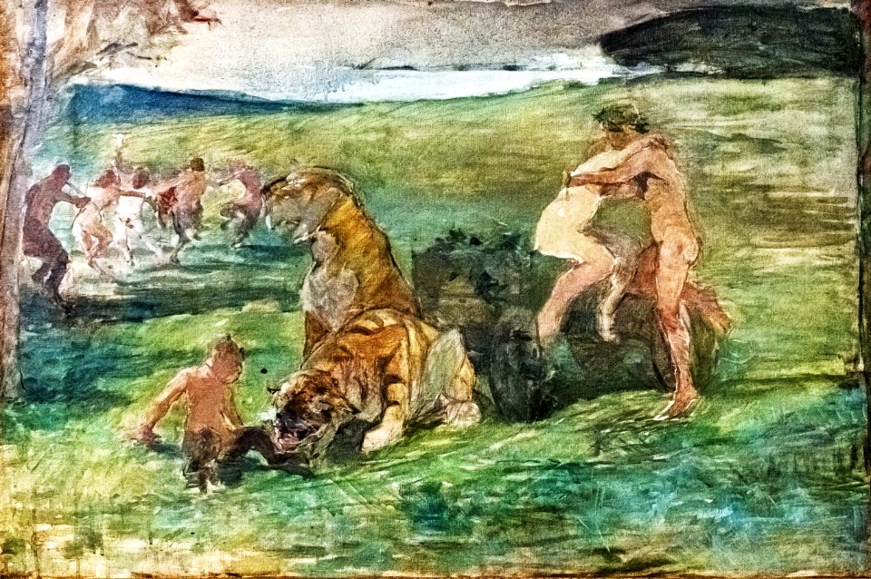(Albi) Allégorie - Le printemps de la vie - Toulouse-Lautrec - 1883 - MTL.102