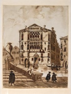 (Albi) - Francesco Guardi - Vue de Venise Musée Toulouse-Lautrec