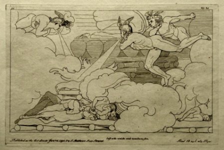 (31) Flaxman Ilias 1793, gestochen 1795, 188 x 286 mm
