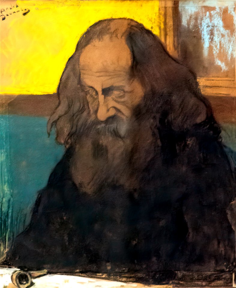 (Albi) Etude pour L'Incompris - André Devambez 1904