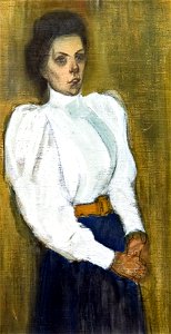 (Albi) Femme au corsage blanc - ~1900 - Théophile Alexandre Steinlen