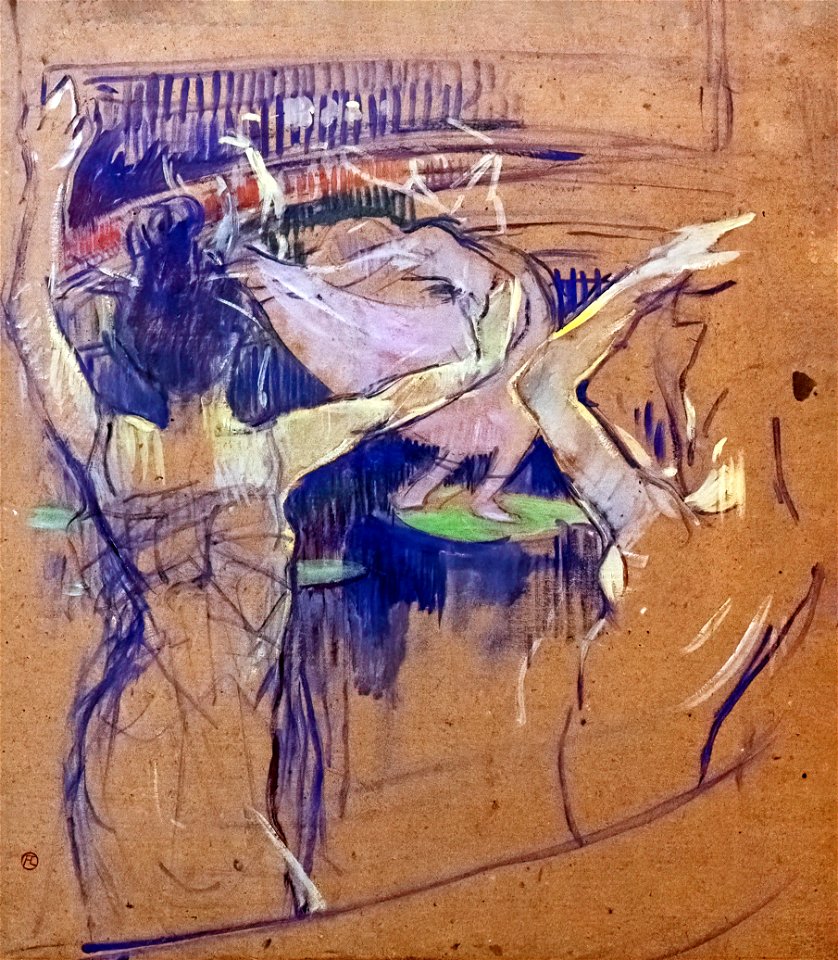 (Albi) Ballet de Papa Chrysanthème - Toulouse-Lautrec (1892) MTL.146
