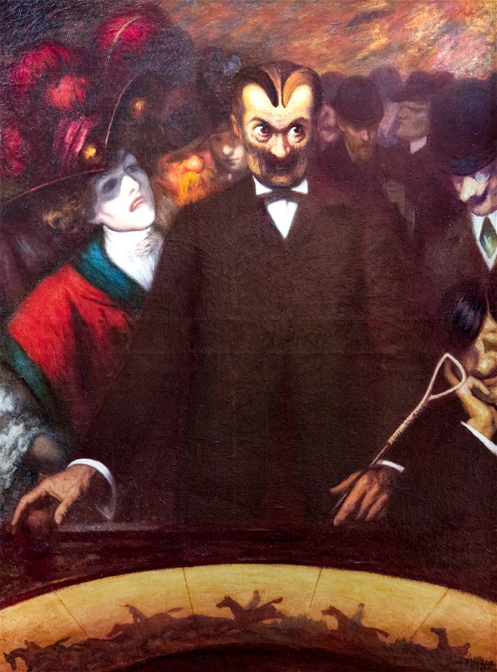 (Albi) L'enfer du jeu - Paul Audra 1911