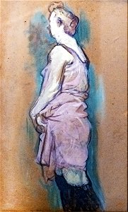 (Albi) Femme de maison blonde - Toulouse-Lautrec 1894 MTL.178