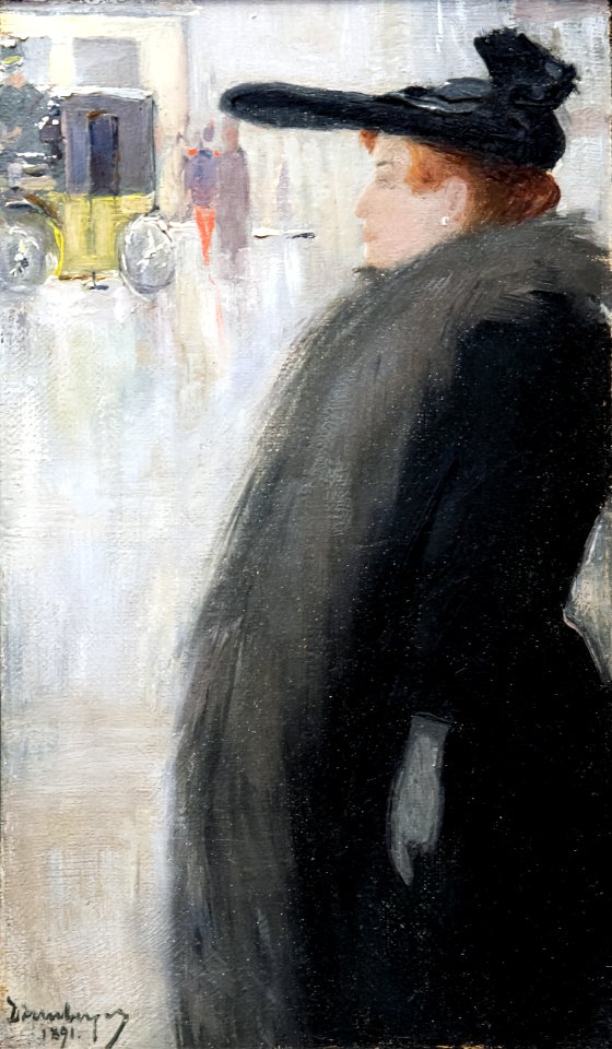 (Albi) Femme à Montmartre (1891) Johannes Dörnberger HsB