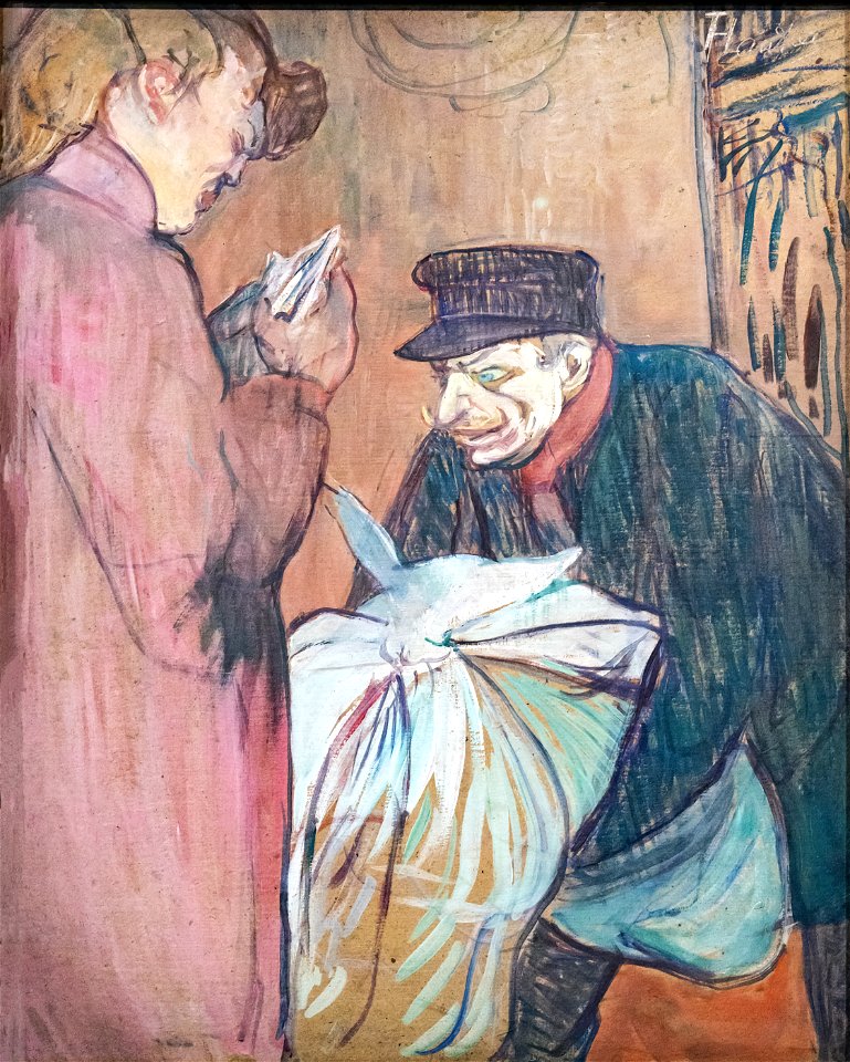 (Albi) Le blanchisseur de la maison - Toulouse-Lautrec 1894 MTL.173