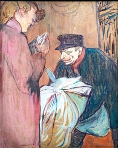 (Albi) Le blanchisseur de la maison - Toulouse-Lautrec 1894 MTL.173