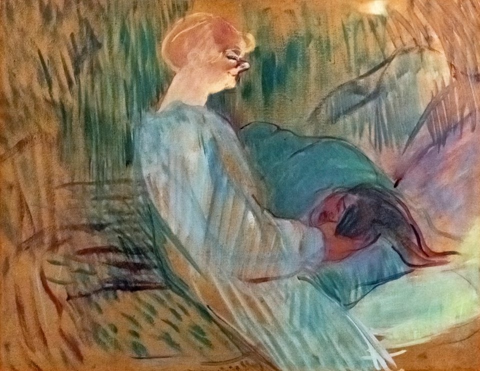 (Albi) Le divan Rolande - Toulouse-Lautrec - 1894 MTL.174