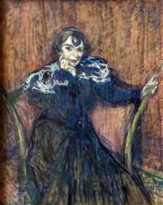 (Albi) Madame Berthe Bady 1897- Toulouse-Lautrec - MTL.197. Free illustration for personal and commercial use.
