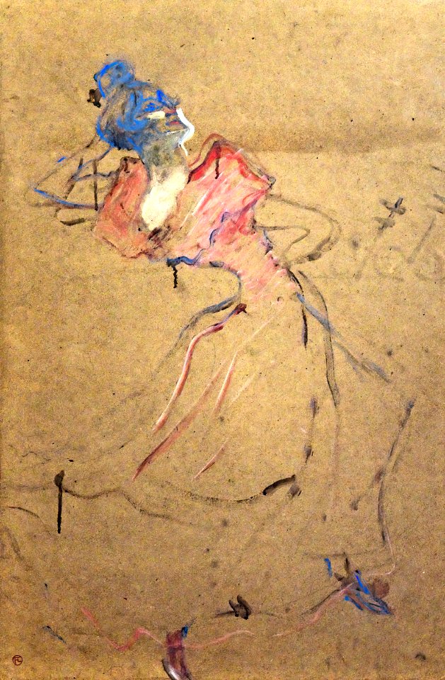 (Albi) La Gitane. Théâtre Antoine 1900 - Toulouse-Lautrec MTL.213