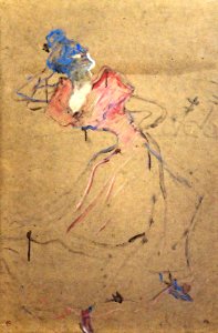 (Albi) La Gitane. Théâtre Antoine 1900 - Toulouse-Lautrec MTL.213