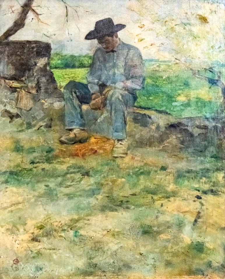 (Albi) Le jeune Routy à Céleyran - Toulouse-Lautrec - 1882