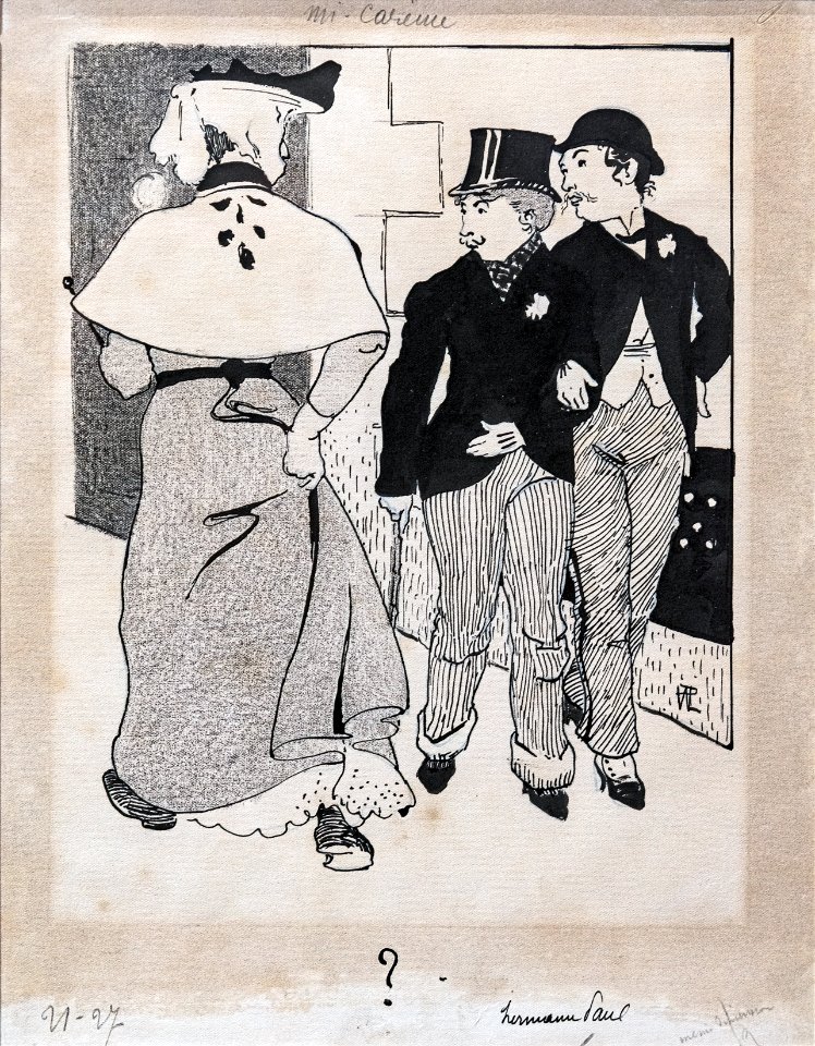 (Albi) Mi-Carème (1895) - Hermann René Georges Paul dit Hermann-Paul