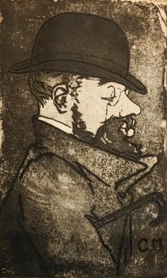(Albi) Musée Toulouse-Lautrec - Henri de Toulouse-Lautrec en Buste (1890)- Charles Maurin