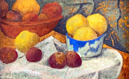 (Albi) Pommes et écuelle bleu (1922) - Paul Sérusier MTL.inv.393