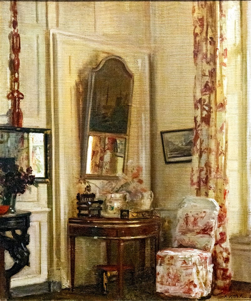 (Albi) Le salon rose - Jacques-Emile Blanche - Musée d' Orsay, F.N.A.C N°1941 MTL.inv.70