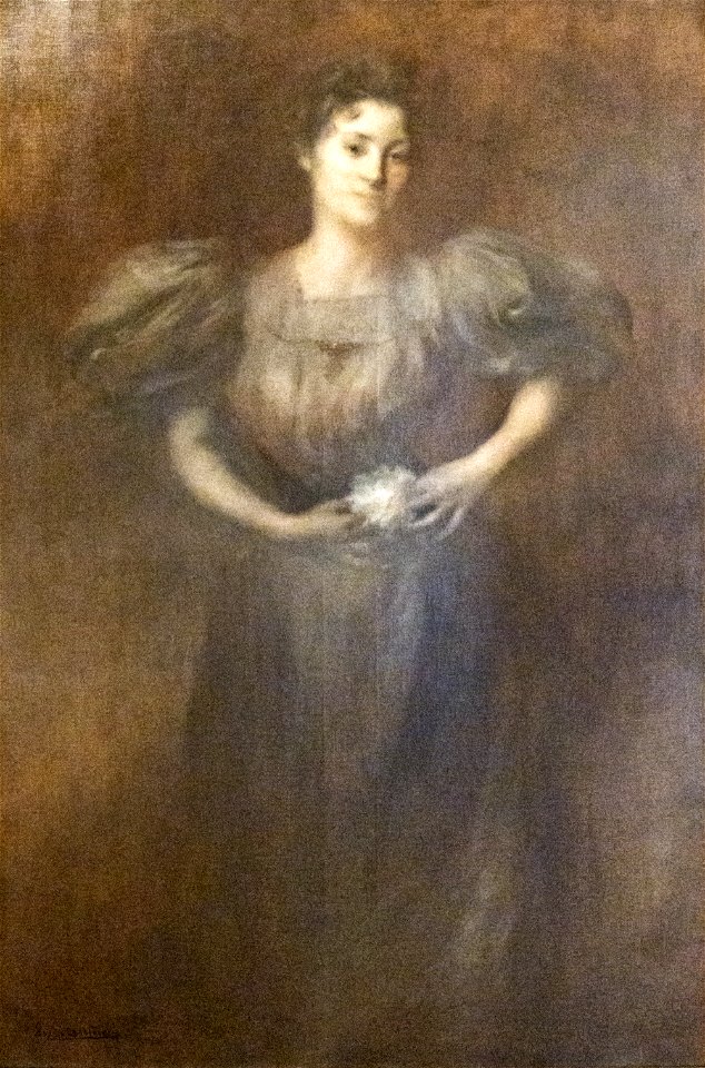 (Albi) Portrait de Mme Arthur Fontaine Eugène Carrière MTL.inv.mod.105