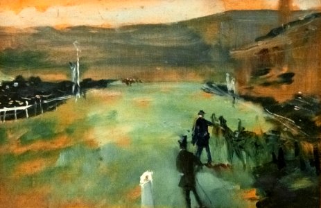 (Albi) Musée Toulouse-Lautrec - Champ de courses - Toulouse-Lautrec 1881