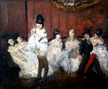 (Albi) Le salon - Jean-Louis Forain MTL.inv194