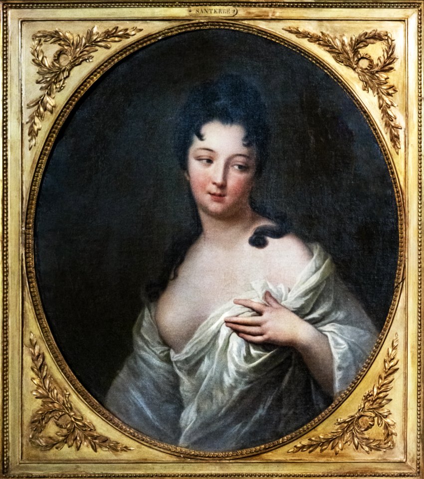 (Albi) Portrait de jeune femme - Jean-Baptiste Santerre (début XVIIe) MTL inv.480